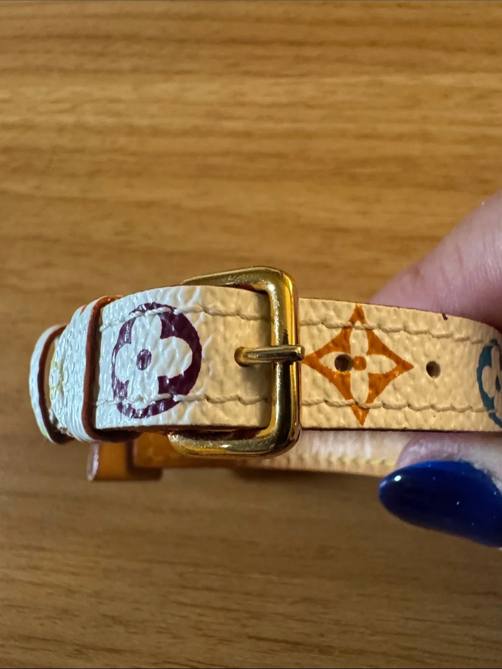 Louis Vuitton Monogram Bracelet Porte Adress Bracelet - Picture 5 of 8